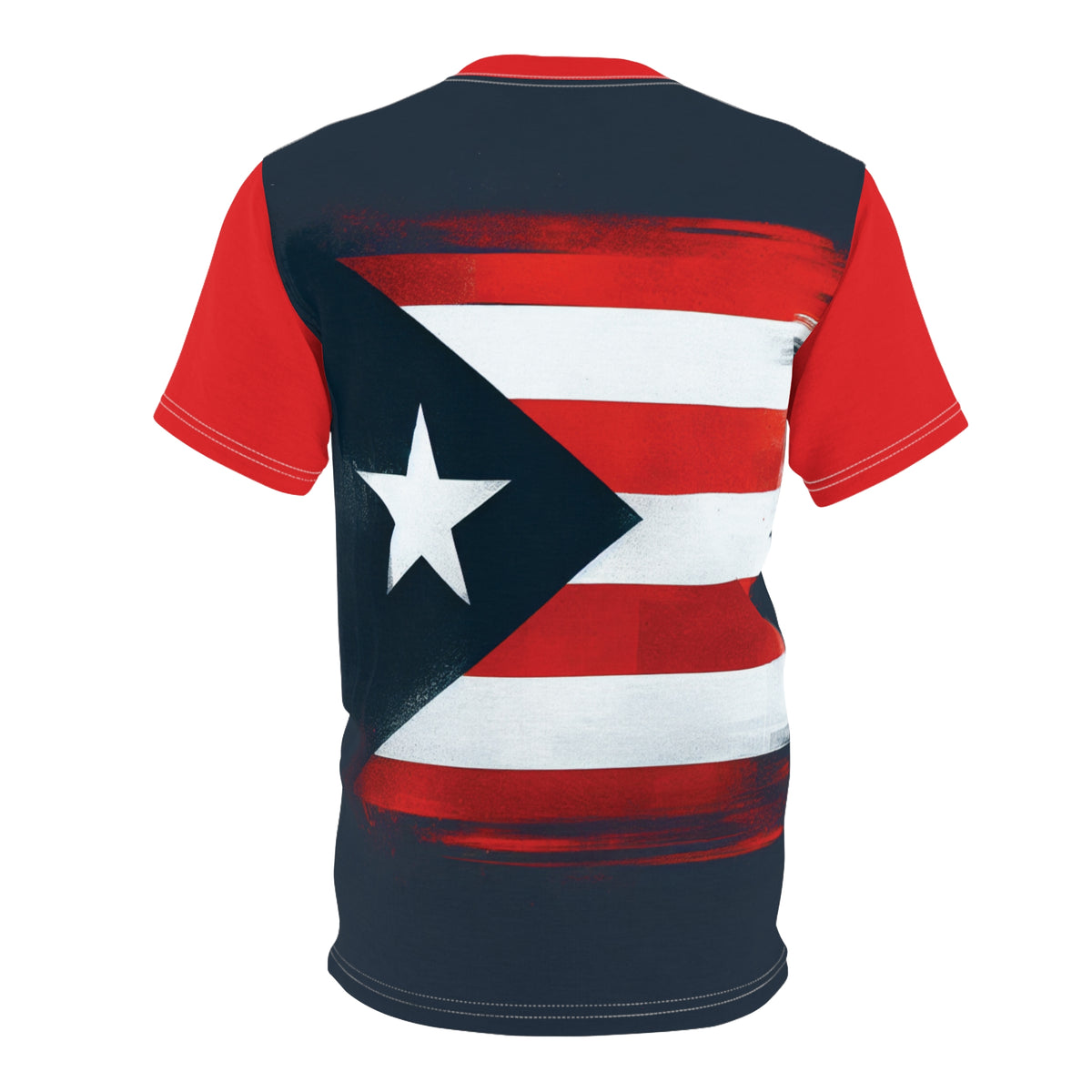 Cuban Flag Unisex Cut & Sew Tee - Bold Graphic T-Shirt for Celebrations & Everyday Wear