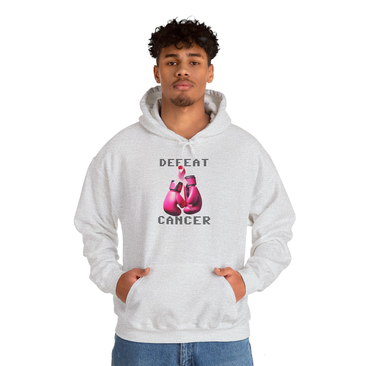 Cancer  Awareness Hoodie - Unisex Heavy Blend™ Sweatshirt for Awareness and Support