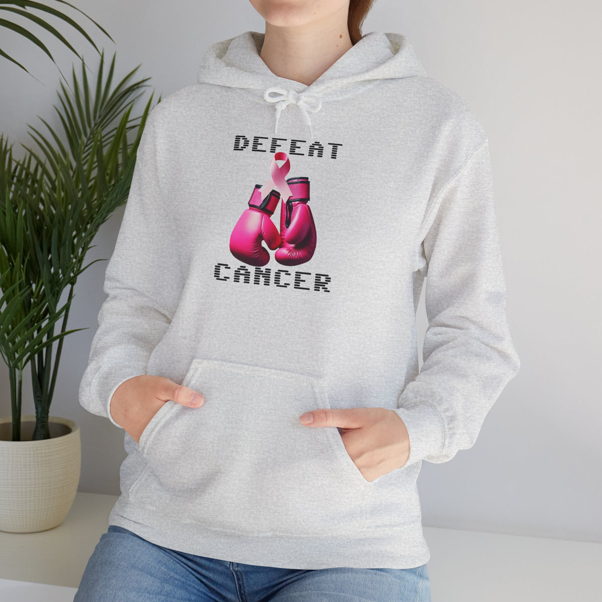 Cancer  Awareness Hoodie - Unisex Heavy Blend™ Sweatshirt for Awareness and Support