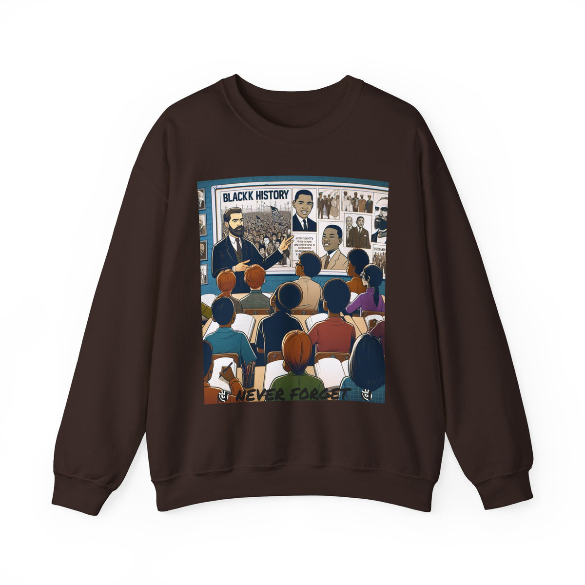 Black History Crewneck Sweatshirt - Unisex Heavy Blend™