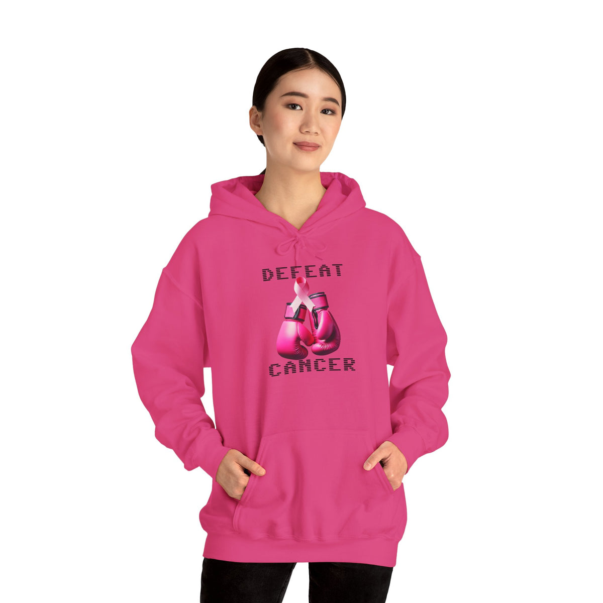 Cancer  Awareness Hoodie - Unisex Heavy Blend™ Sweatshirt for Awareness and Support