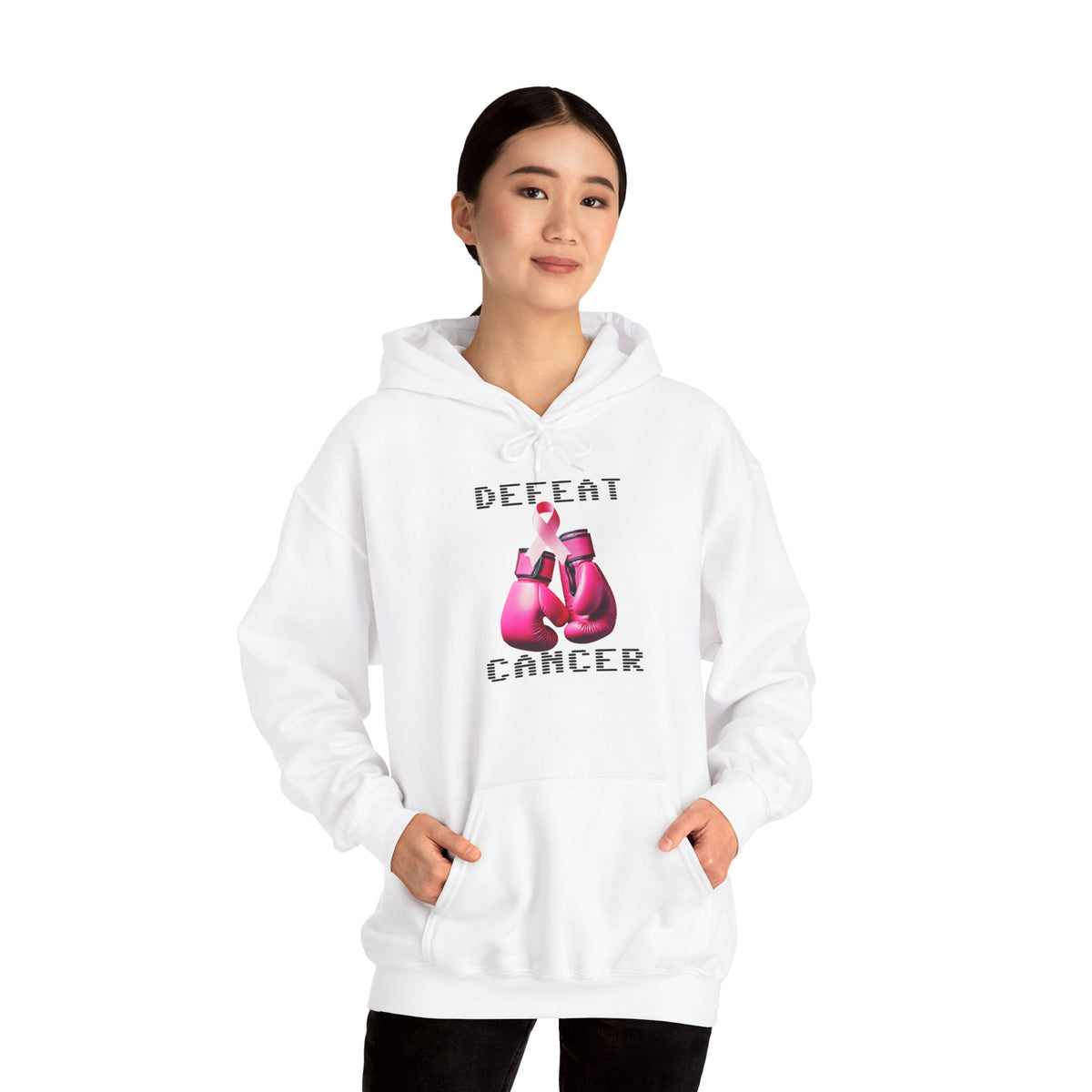 Cancer  Awareness Hoodie - Unisex Heavy Blend™ Sweatshirt for Awareness and Support