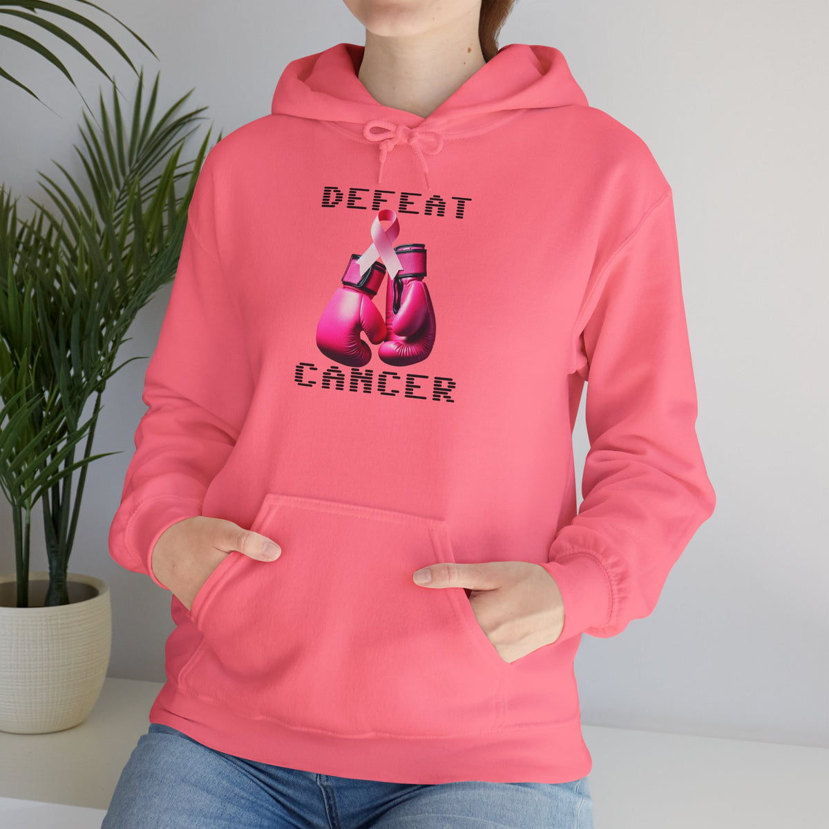Cancer  Awareness Hoodie - Unisex Heavy Blend™ Sweatshirt for Awareness and Support