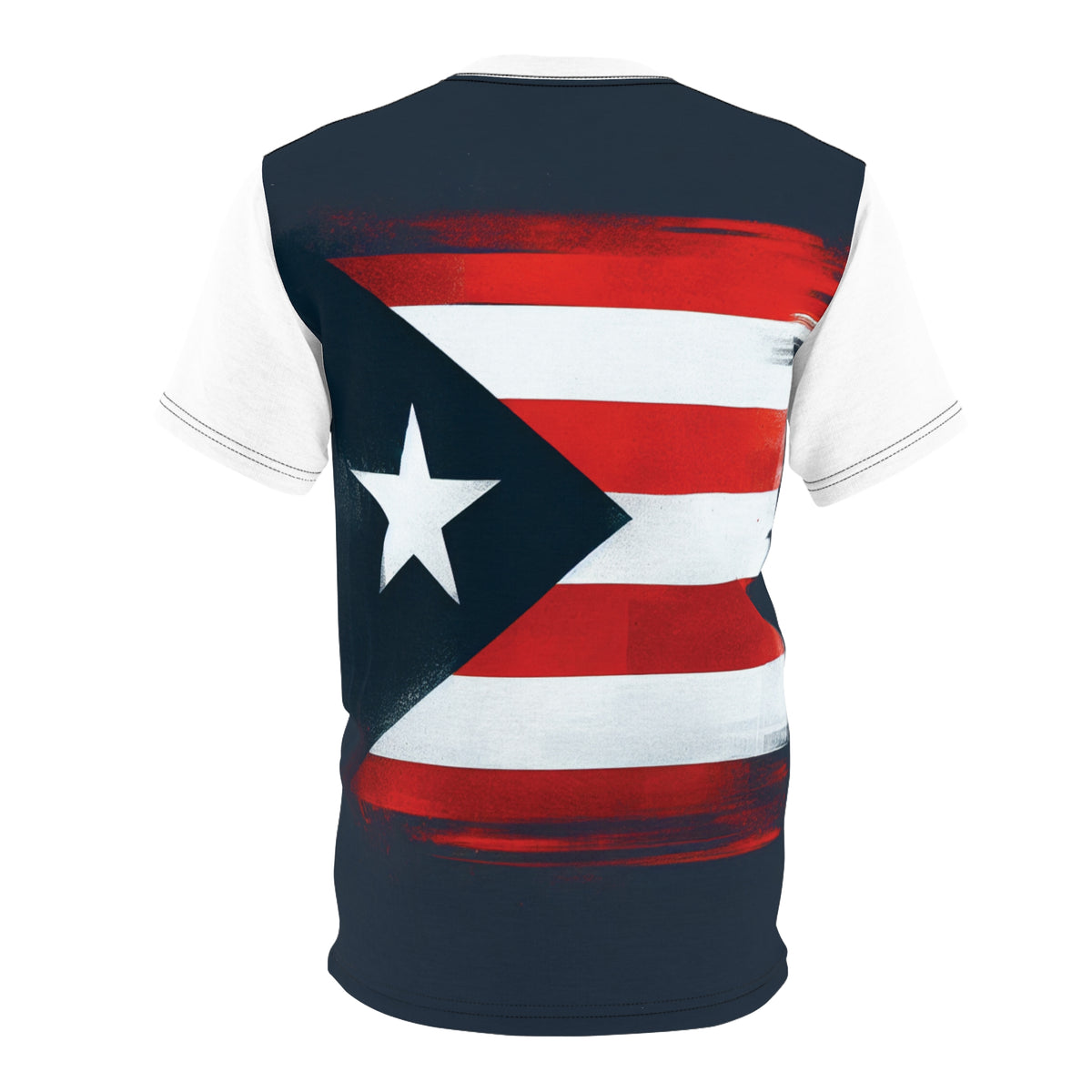 Cuban Flag Unisex Cut & Sew Tee - Bold Graphic T-Shirt for Celebrations & Everyday Wear