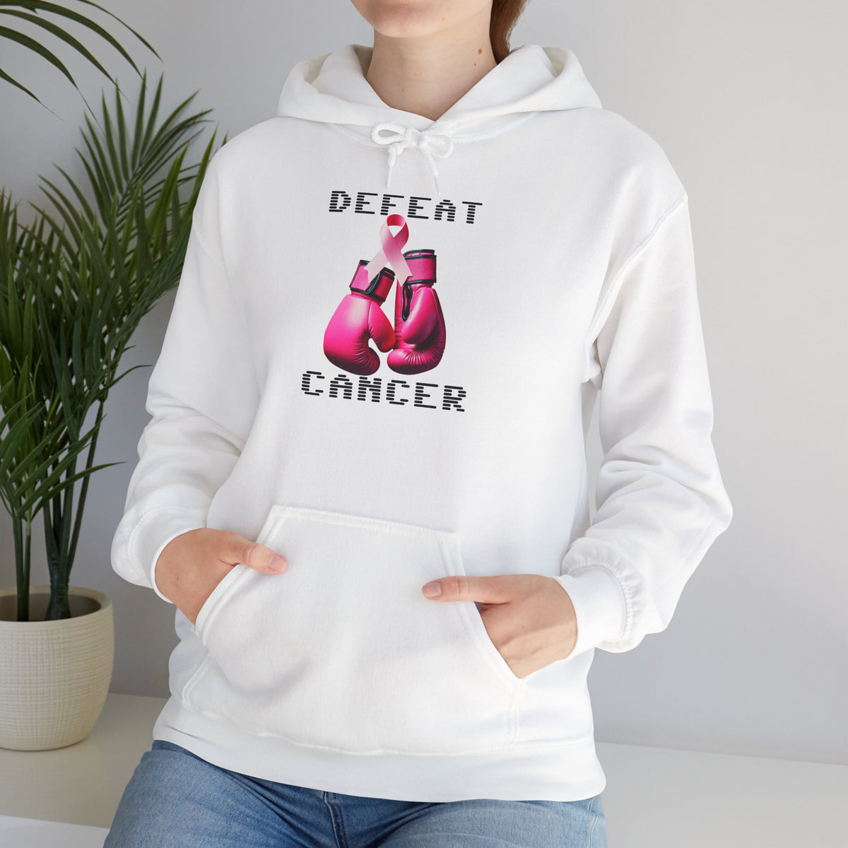 Cancer  Awareness Hoodie - Unisex Heavy Blend™ Sweatshirt for Awareness and Support