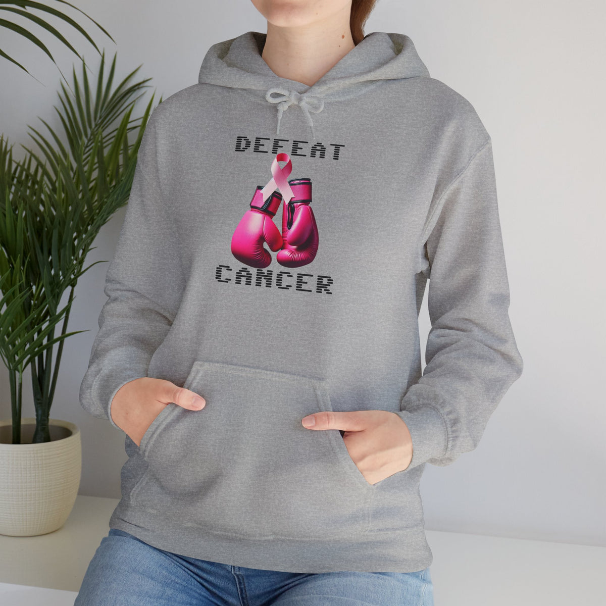 Cancer  Awareness Hoodie - Unisex Heavy Blend™ Sweatshirt for Awareness and Support