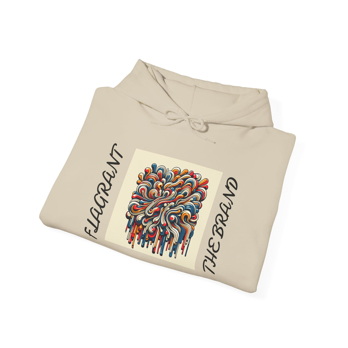 Flair & Bold Unisex Heavy Blend Hoodie - Artistic Design for Everyday Comfort