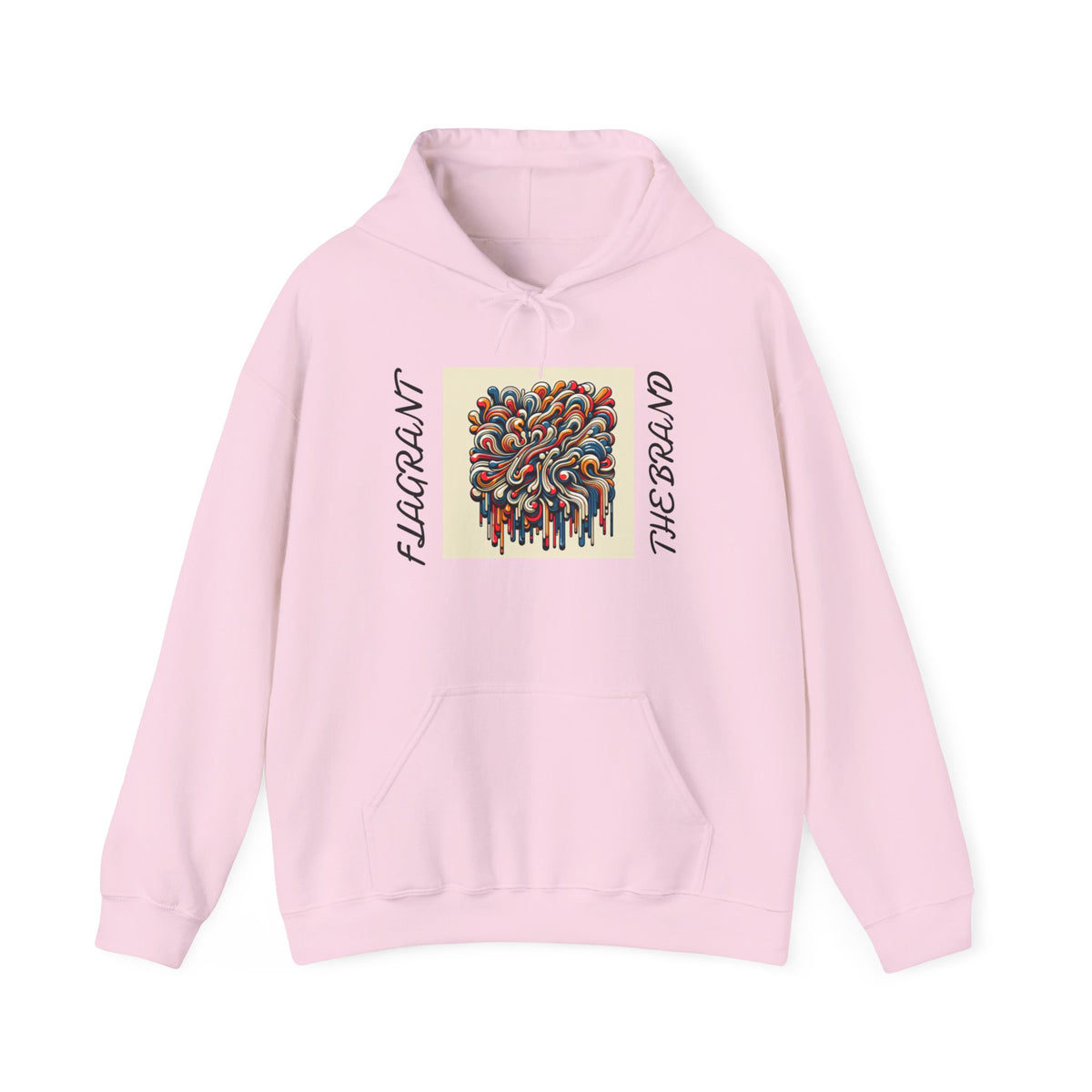 Flair & Bold Unisex Heavy Blend Hoodie - Artistic Design for Everyday Comfort