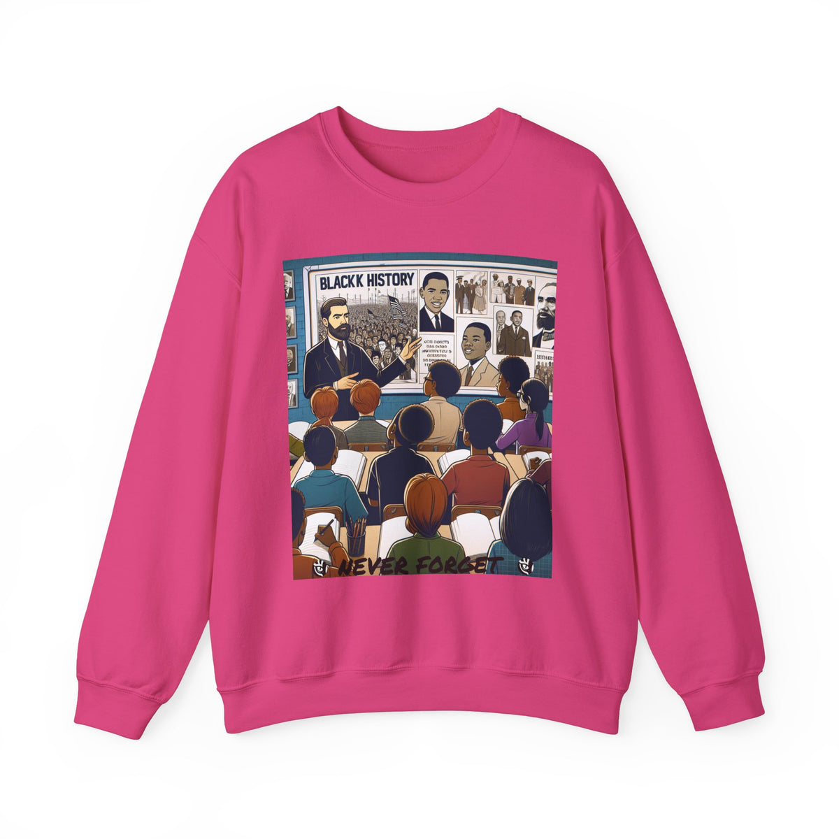 Black History Crewneck Sweatshirt - Unisex Heavy Blend™