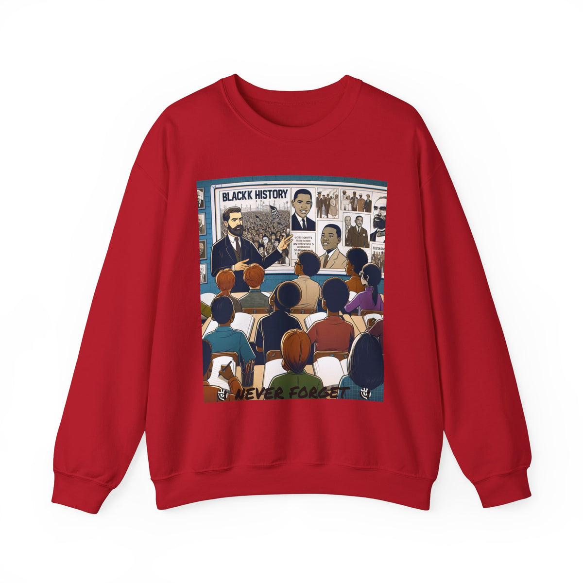 Black History Crewneck Sweatshirt - Unisex Heavy Blend™