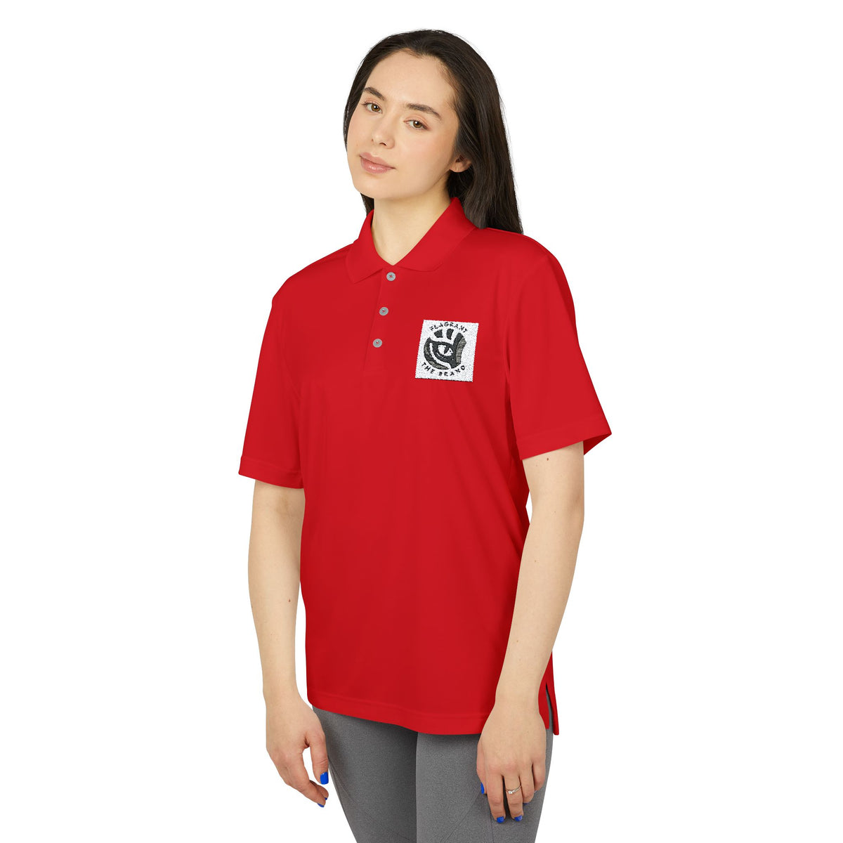 adidas Unisex Performance Polo with Graphic Print - Casual Sporty Apparel