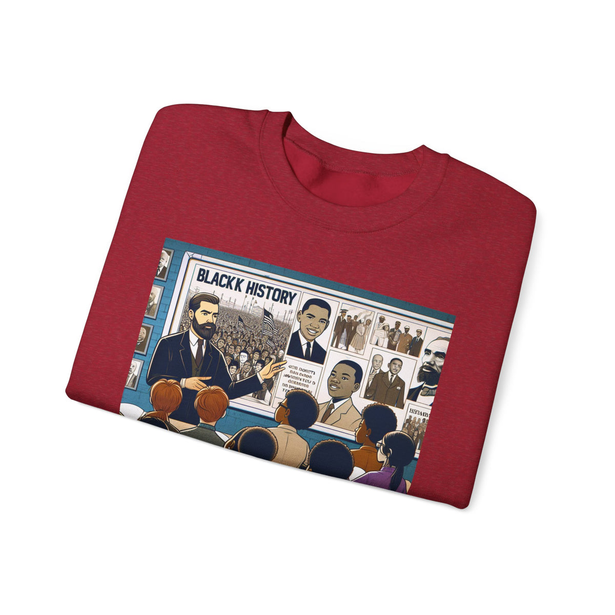 Black History Crewneck Sweatshirt - Unisex Heavy Blend™