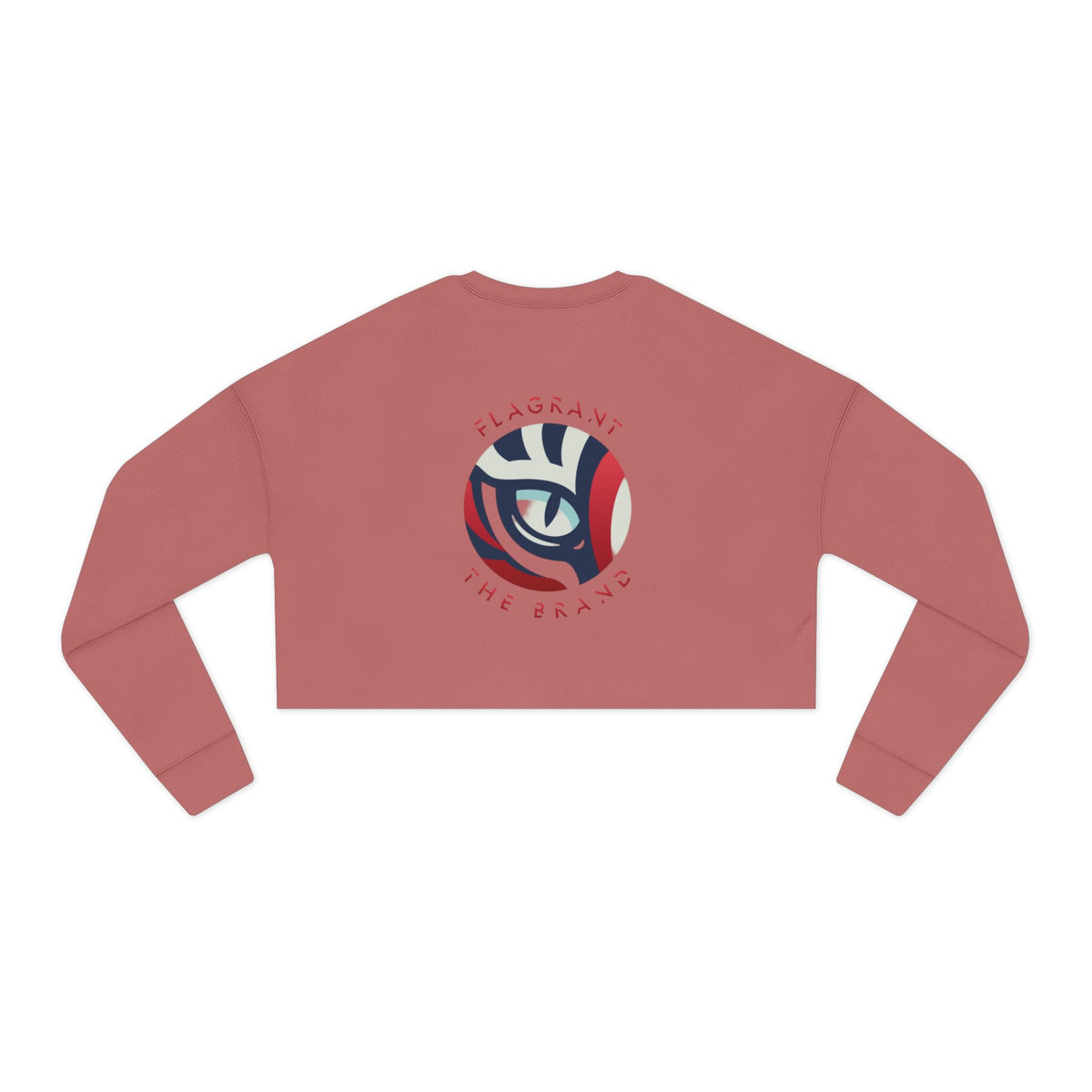 Trendy Women's Cropped Sweatshirt