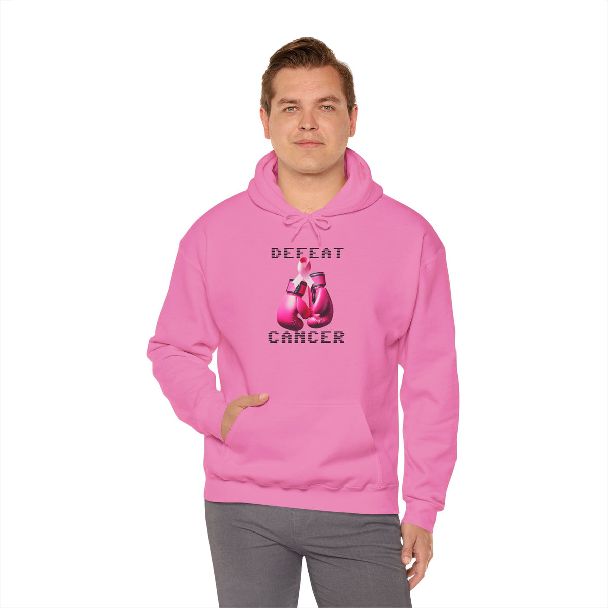 Cancer  Awareness Hoodie - Unisex Heavy Blend™ Sweatshirt for Awareness and Support