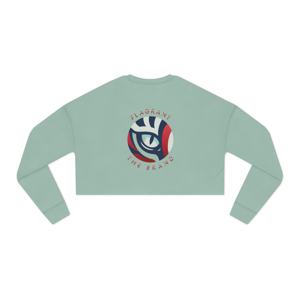 Trendy Women's Cropped Sweatshirt