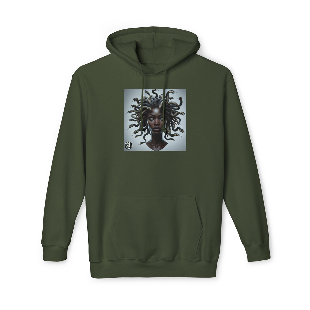 Medusa Graphic Unisex Hoodie, Cozy Sweatshirt Gift for Her, Stylish Layer for Fall, Unique Art, Trendy Youth Fashion