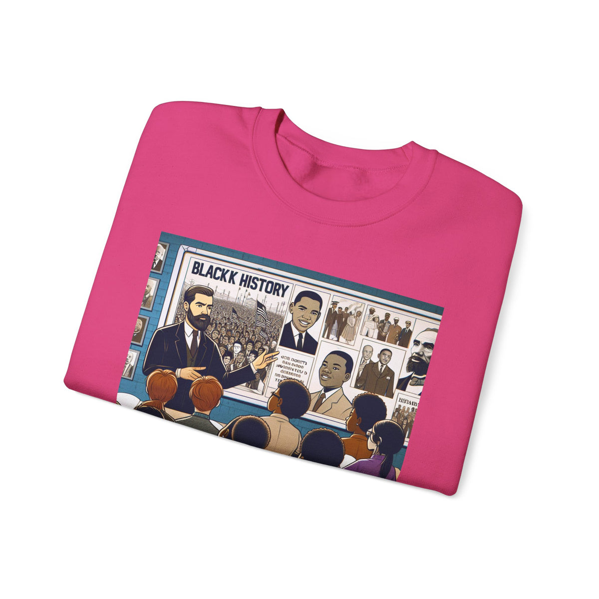 Black History Crewneck Sweatshirt - Unisex Heavy Blend™