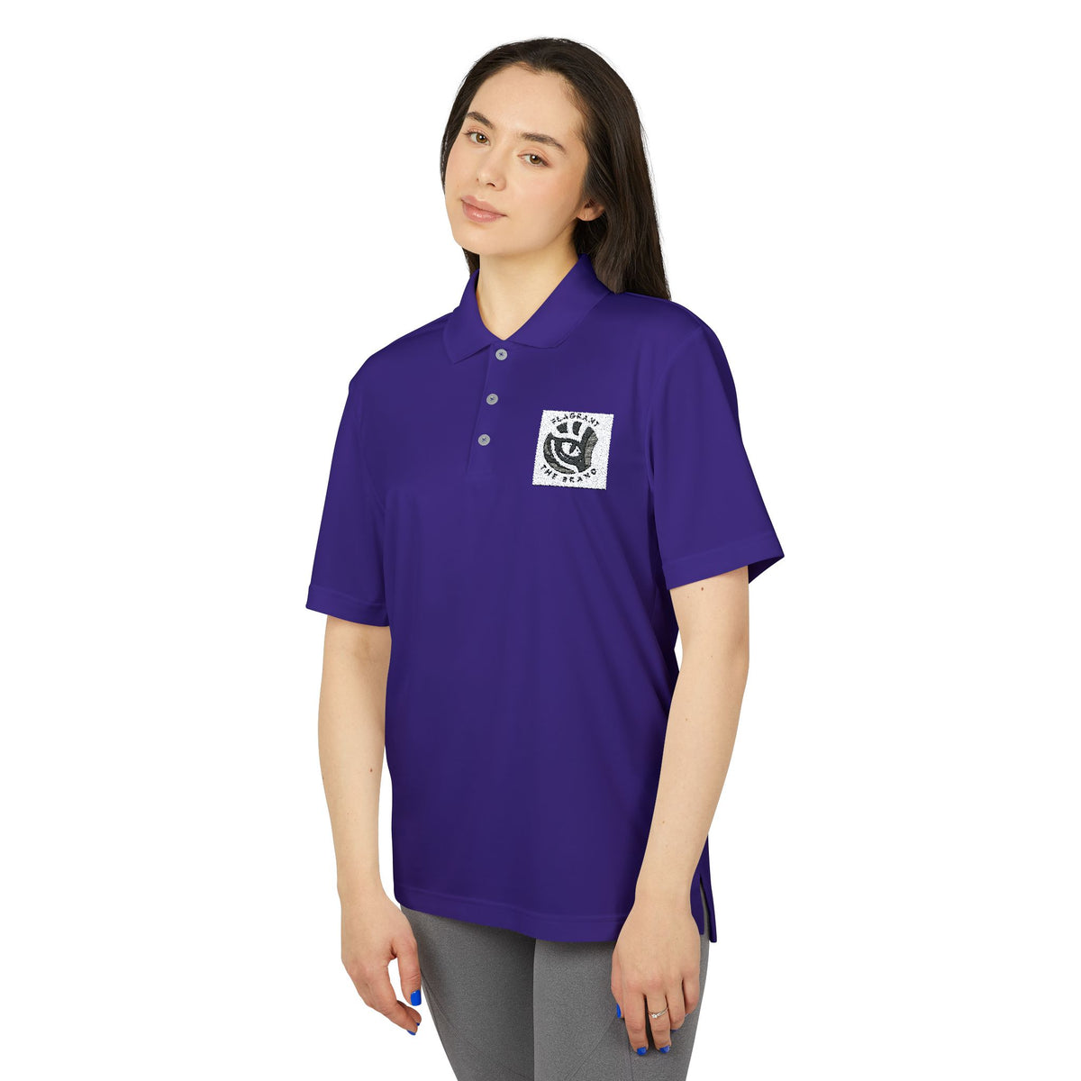 adidas Unisex Performance Polo with Graphic Print - Casual Sporty Apparel