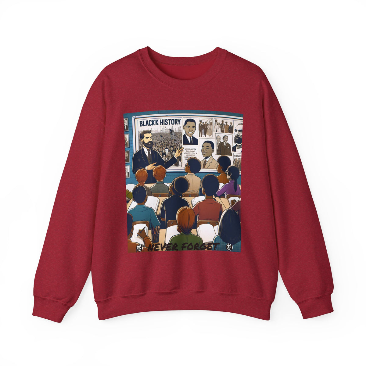 Black History Crewneck Sweatshirt - Unisex Heavy Blend™