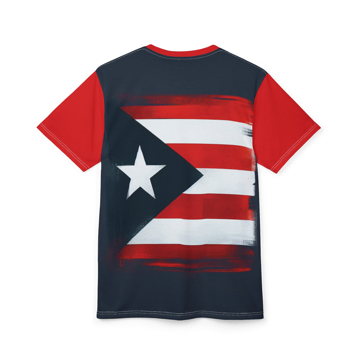 Cuban Flag Unisex Cut & Sew Tee - Bold Graphic T-Shirt for Celebrations & Everyday Wear