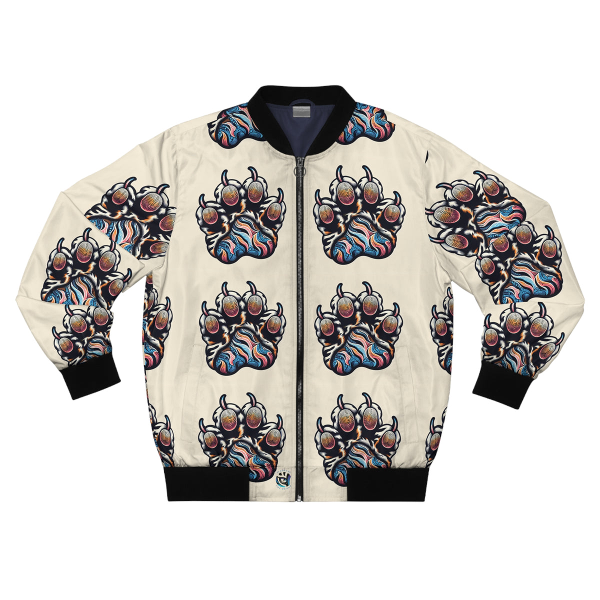 Men's Stylish Graphic Bomber Jacket - Unique Artistic Design for Trendsetters