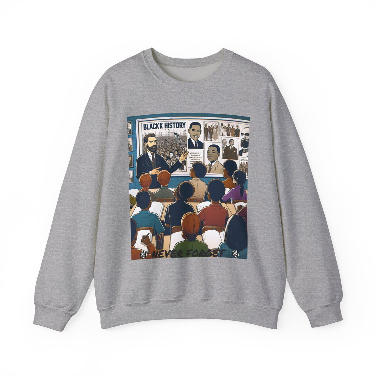 Black History Crewneck Sweatshirt - Unisex Heavy Blend™