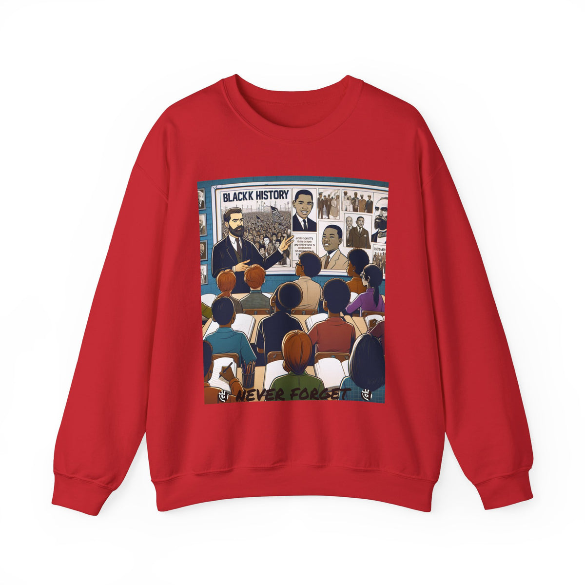 Black History Crewneck Sweatshirt - Unisex Heavy Blend™