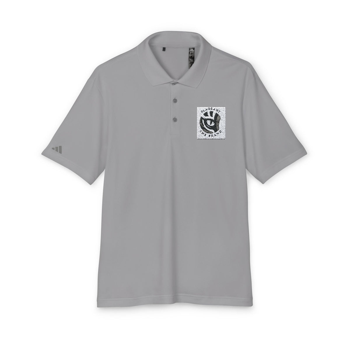 adidas Unisex Performance Polo with Graphic Print - Casual Sporty Apparel