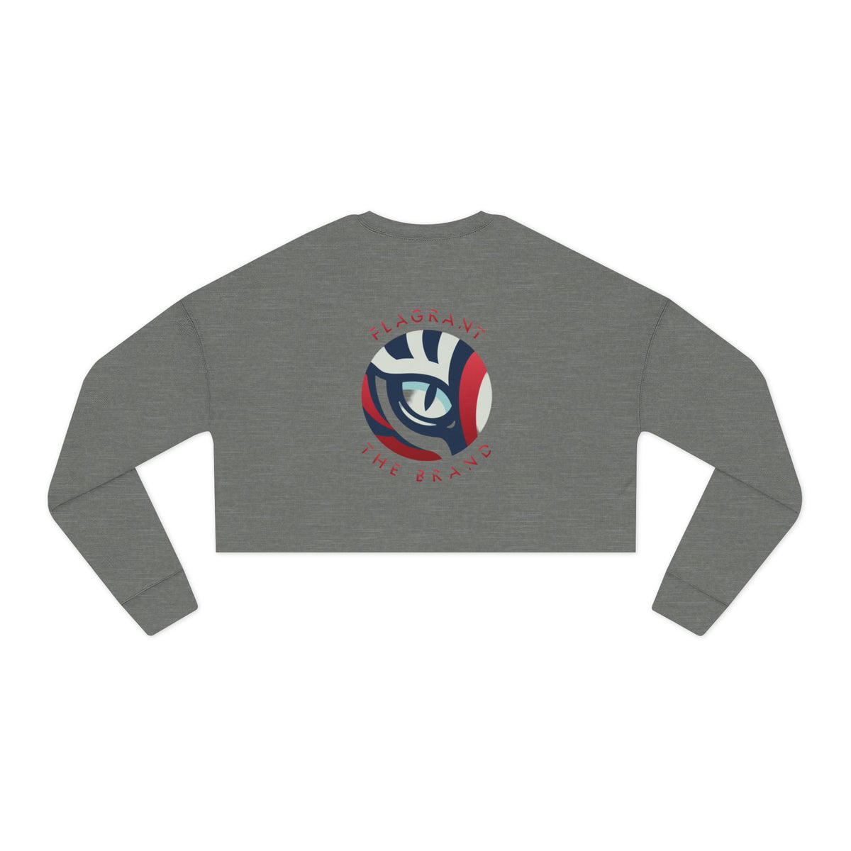 Trendy Women's Cropped Sweatshirt